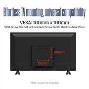 Westinghouse 32 720p HD LED TV, Non-Smart Flat Screen, HDMI/USB/VGA, V-Chip, Home or RV