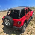 thumbnail image 7 of Shadeidea Jeep Wrangler Sunshade JL Unlimited (2018-Current) 4 Door Front and Rear-Gray Mesh Screen Sunshade JLU Top Cover UV Blocker with Grab Bag-One time Install 10 Years Warranty, 7 of 7