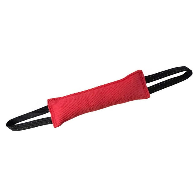 GROWTH TANK Dog Bite Tug Toy Bite Sleeve Stick Bite Resistant Pull Toy Training Bite Red