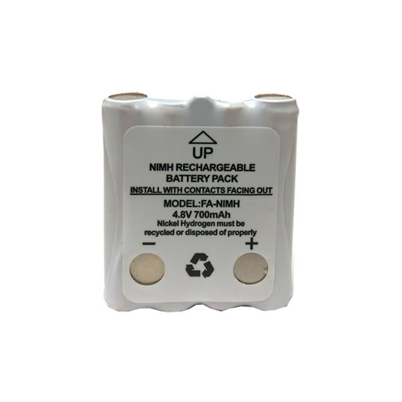 16 x 4.8 Volt Cobra Replacement 700 mAh NiMH Microtalk Radio Batteries (FRS/GMRS)