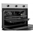 thumbnail image 3 of Horno de gas Teka HSF 824 G para empotrar en acero inoxidable antihuellas y puerta doble cristal, 3 of 3