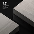 thumbnail image 4 of PixonSign Canvas Wall Art Gray Tan Rustic Color Block Field Abstract Print Minimalism Contemporary Nordic Relax/Calm Artwork Decoration for Living Room, Bedroom, Office - 12"x18", 4 of 5