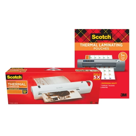25% off 13 in. Scotch Laminator and 100 Laminating Sheets