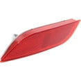 thumbnail image 3 of New Bumper Face Bar Reflector Light Lamp Rear Driver Left Side LH Hand SU1184100, 3 of 5