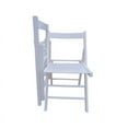 thumbnail image 5 of Foldable Patio Dining Set, 2 Folding Chairs, Indoor and outdoor universal, White, 5 of 13