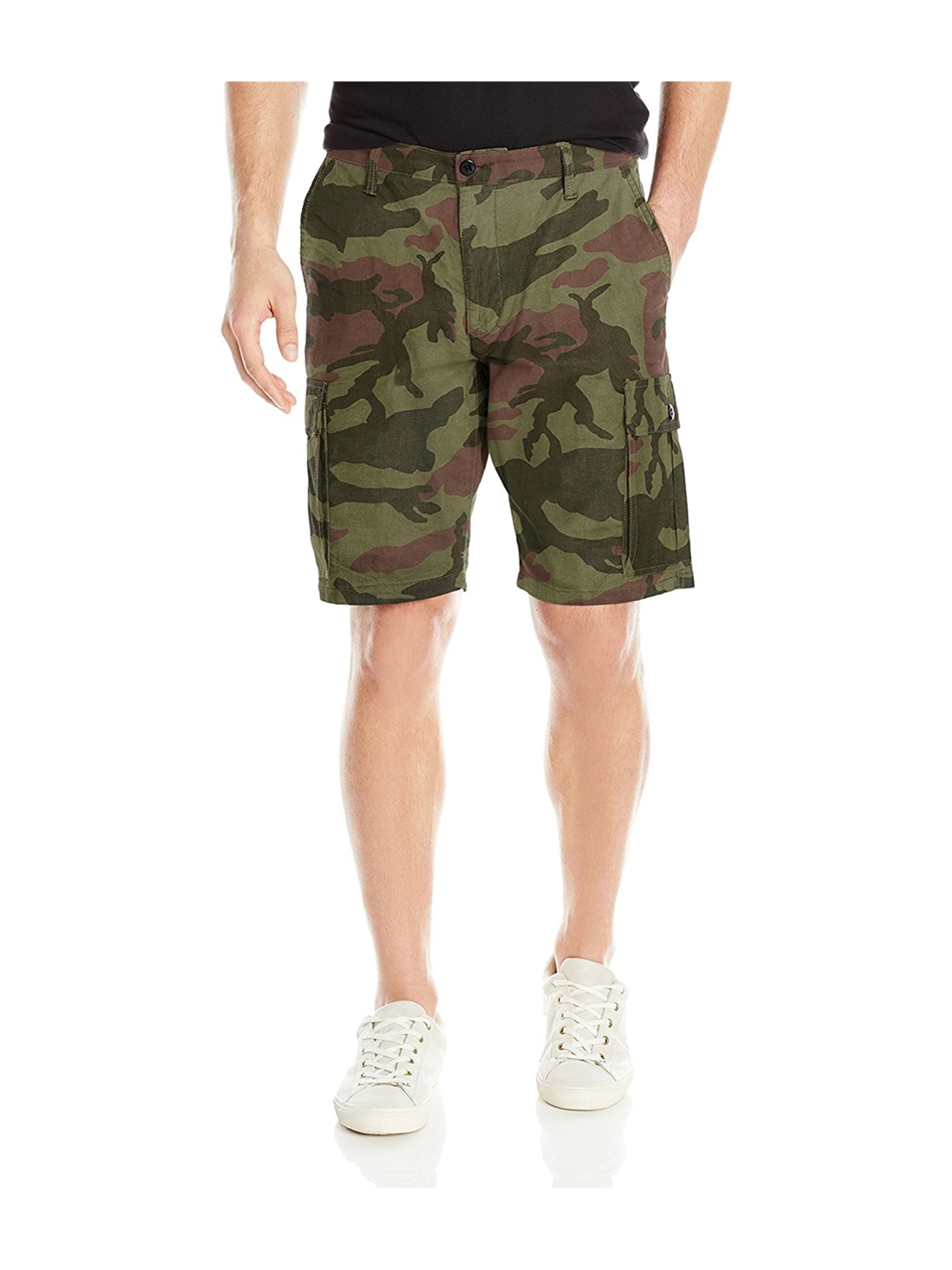 Dockers Mens Camo Casual Chino Shorts 