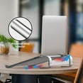 thumbnail image 2 of Laptop Stand for Desk, SOQOOL Computer Stand Riser for Desk,Ventilated Ergonomic Aluminum Notebook Stand Compatible with MacBook Air Pro Dell XPS HP 11 14 15.6 17.3 Inch Work from Home, 2 of 7