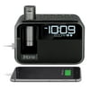 iHome Kineta Dual Charging Alarm Clock Radio with Portable Powerbank