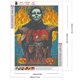 thumbnail image 2 of Pintura de diamante 5D DIY taladro redondo completo espeluznante kit de Halloween decoración del hogar 30x40cm, 2 of 9