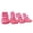Pink L, variant on 4Pcs Dog Shoes for Small Dogs, Breathable Dog Boots Paw Protector for Hot Pavement Winter Snow, Dog Booties with Rugged Anti-Slip Sole for Hardwood Floors Outdoor Walking Pink S