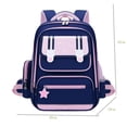 thumbnail image 2 of Weebloom Large School Backpack For Kids Boys Girls Waterproof Lightweight Day Pack Travel Daypack Ergonomic Design Bookbag Elementary Middle School Pink, 2 of 6