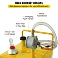 thumbnail image 4 of VEVOR 30 Gallons Panier à Carburant, Réservoir de Stockage d'Essence et 4 Roues, avec Pompe de Transfert Manuelle, Contenant pour Carburant Essence Diesel, 4 of 9