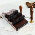 thumbnail image 3 of Miangastore Retro Style Stamp Rubber 1 Set 4X1.2in, 3 of 9