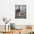 thumbnail image 2 of JRXY Wild Animals Sandhill Crane And Bdby Canvas Poster Bedroom Decor Sports Landscape Office Room Gift,Canvas Wall Art Print Picture Paintings for Living Decoration - 16x20 Inch Picture 3, 2 of 3
