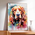 thumbnail image 2 of Irish Terrier Dog Art - Watercolor Style Wall, Home or Apartment Decor - Sweet Poster Print Gift for Puppy Lovers, Dog Lovers, Women, Girls, Kids, Baby Room, Nursery, 2 of 5