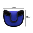thumbnail image 2 of Golf Putter Mallet Cover Headcover for Golfer Golf Equipment Blue, 2 of 8