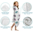 thumbnail image 7 of Cute Hedgehog Hooded Bath Towel，50"x30" for Ages 3 To 12 Kids, Quick Dry Lightweight Soft Microfiber Hood Beach Towel Cover Up for Kids, 7 of 7