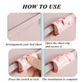 thumbnail image 2 of 6PCS Invisible Clamp Mattress Buckle Sheet Holder Quilt Bed Cover Sheet Clips Bed Pegs BLUE, 2 of 8