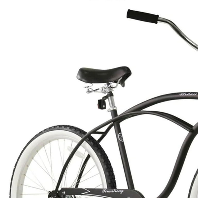 Free Shipping Firmstrong Urban Man Single Speed Mens 26 Beach Cruiser Bicycle Black Walmart