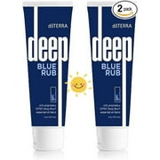 doTERRA Deep Blue Rub,Topical Massage Soothing Cooling Oils,Sleep Support,4 oz(Pack of 2)