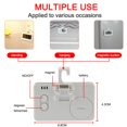 thumbnail image 5 of Hadanceo Home Fridge Refrigerator Digital Thermometer Magnetic Freezer Hanging Hook Meter, 5 of 5