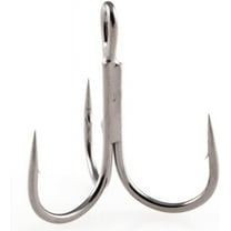 Owner Hooks Stinger Super Needle Point Treble Hook 4 7Pk Black Chrome