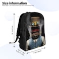 thumbnail image 4 of Goofa Roblox Pattern Large Capacity Backpack – Padded Laptop Compartment, Ergonomic Design for School, Work, Travel, and Outdoor Activities, 4 of 8