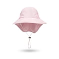 thumbnail image 5 of Kids Sun Protection Breathable Foldable Hat Bucket Infant Toddler Boys Girls Outdoor Beach Swim Summer Cap, 5 of 6