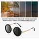 thumbnail image 3 of Lentes De Sol Polarizadas Redondas Uv400 Con Tinte Ajustable Modelo Negro, 3 of 4