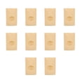 thumbnail image 1 of Wosthever Bolsa de 10 Uds., bolsas de almacenamiento de papel Kraft, bolsa de embalaje con muesca en forma de U reutilizable y práctica, productos Almacenamiento y organización del hogar 26+4 Wosthever HA077463-07, 1 of 6