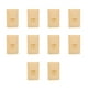 thumbnail image 1 of Naiovety Bolsa de 10 Uds., bolsas de almacenamiento de papel Kraft, bolsa de embalaje con muesca en forma de U reutilizable y práctica, productos Almacenamiento y organización del hogar 22+4 Naiovety HA077463-05, 1 of 6