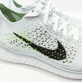 thumbnail image 3 of Nike Free Rn Flyknit 2018 Femmes Argent Blanc Noir 942839-100, 3 of 9
