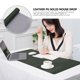 thumbnail image 2 of USHOBE Mouse Mat De Cuero PU Para Laptop En Oscuro Con Superficie Doble Y Uso Prolongado, 2 of 8