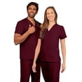 thumbnail image 3 of Adar Universal Unisex Scrubs - V-Neck Scrub Top, 3 of 7