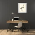 thumbnail image 3 of Wild Apple Portfolio 15x18 White Modern Wood Framed Museum Art Print Titled - Vintage Heron I, 3 of 4