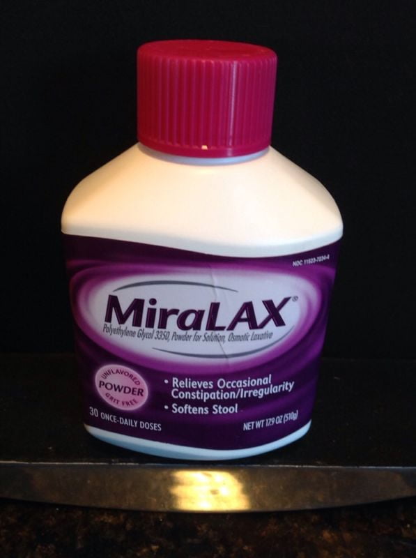 MiraLAX Laxative Powder 30 OnceDaily Dose 17.9 oz (510 g) Walmart