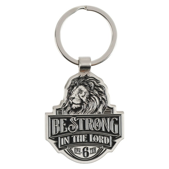 Keychain Strong in the Lord Eph. 6:10, (Hardcover)
