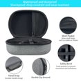 thumbnail image 1 of SUSUchens - Funda protectora rígida para auriculares Apple Vision Pro VR, impermeable, a prueba de golpes, fácil de guardar, funda protectora anticaídas, color gris, 1 of 8