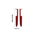 thumbnail image 3 of Real Bright Soft Car Interior Carbon Fiber Sticker DecorationRed Carbon Fiber Interior Door Panel Cover Sticker For Ford Mustang 2005-09Auto Car Protection Interior Accessories, 3 of 8