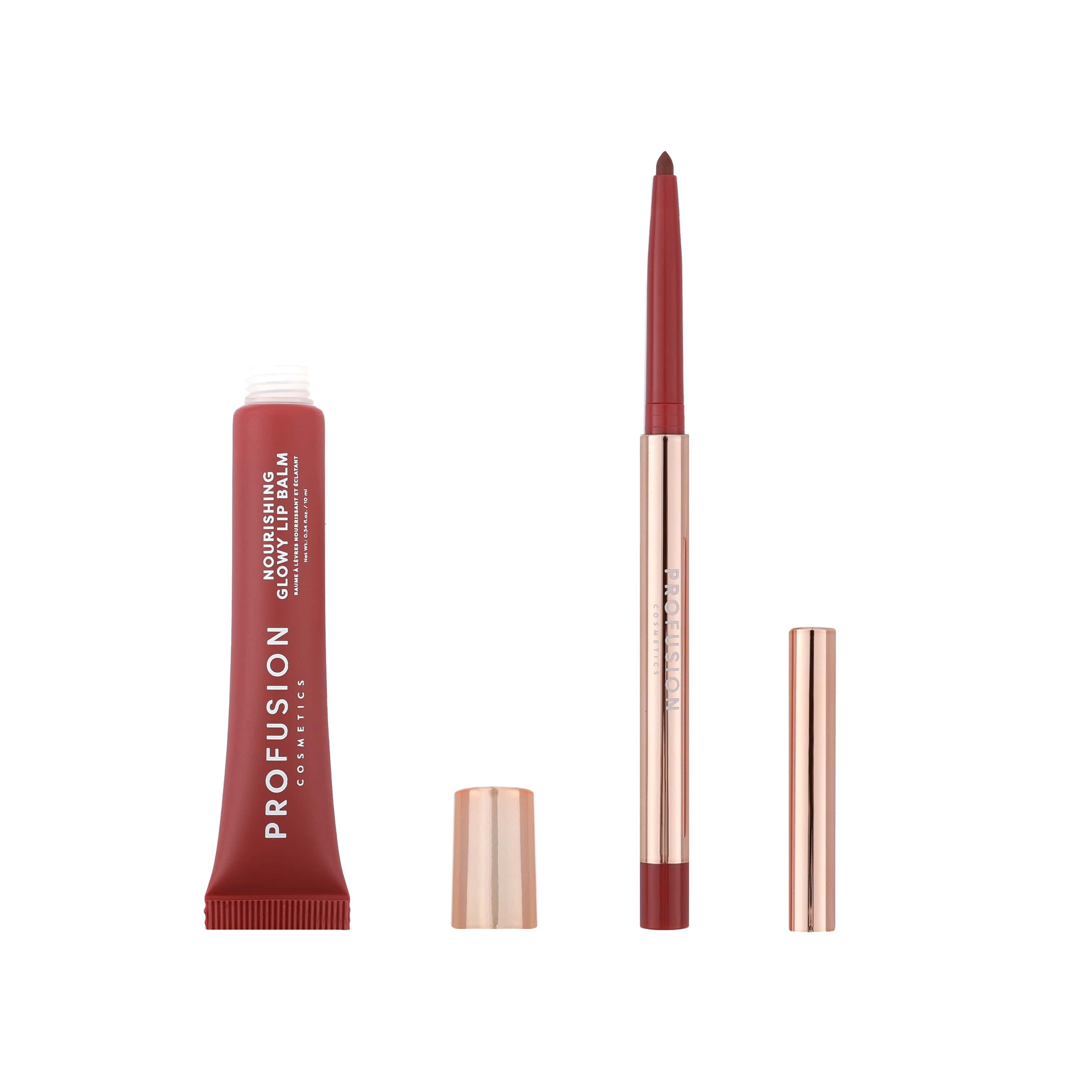 Profusion Cosmetics Lip Treat Duo - Rose Mocha Latte