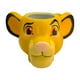 thumbnail image 1 of Taza de Cerámica Diseño Esculpido en 3D, Cabeza Simba, Colección Rey León de Disney, Tarro para Bebidas Calientes, Capacidad 591 ml, Color Amarillo, 1 of 7
