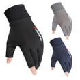 thumbnail image 3 of Ice Silk Non-Slip Gloves Breathable Outdoor Sports Driving Riding Touch Screen Gloves Thin Anti-UV Protection, 3 of 8