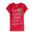 thumbnail image 1 of Camiseta gráfica Aeropostale Girls Glitter NYC, rosa, S (8), 1 of 1