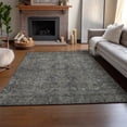 thumbnail image 6 of Addison Rugs Mayfield Washable Traditional Oriental Mocha Rectangle Rug, 9' x 12', 6 of 6