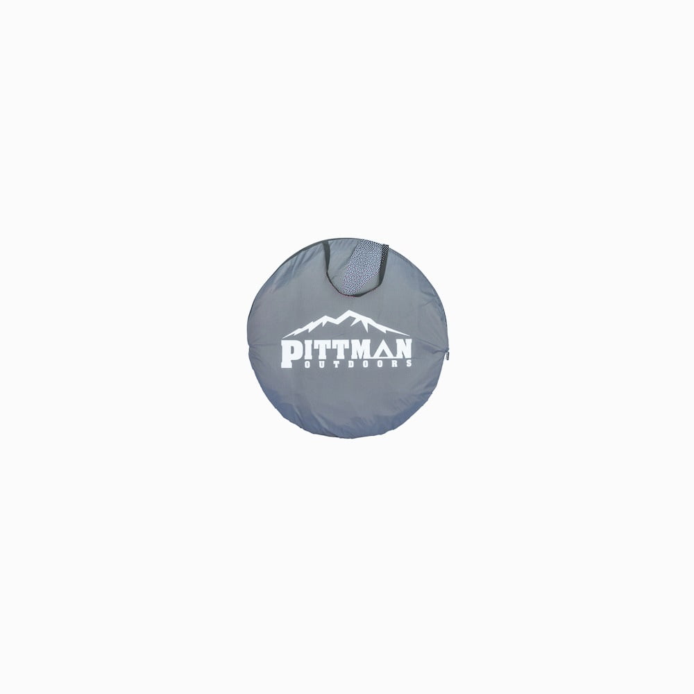Pittman Outdoors 2 Person Instant Camp Tent, Auto Setup Pop Up Tent, Waterproof with Large Mesh Windows