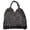 Black, variant on Miangastore Hollow out Mesh Knitted Bag Handmade Beach Cotton String Bag Unlined Shoulder Bag (White)