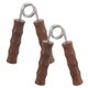 thumbnail image 2 of 1 Pair of Hand Grip Strengthener Hand Wrist Trainer Practical Finger Exerciser with Wooden Handle, 2 of 3