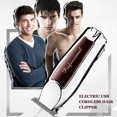 thumbnail image 2 of Cortapelos eléctrico KEMEI, cortapelos inalámbrico USB con peines de límite KEMEI Cortar el pelo, 2 of 7