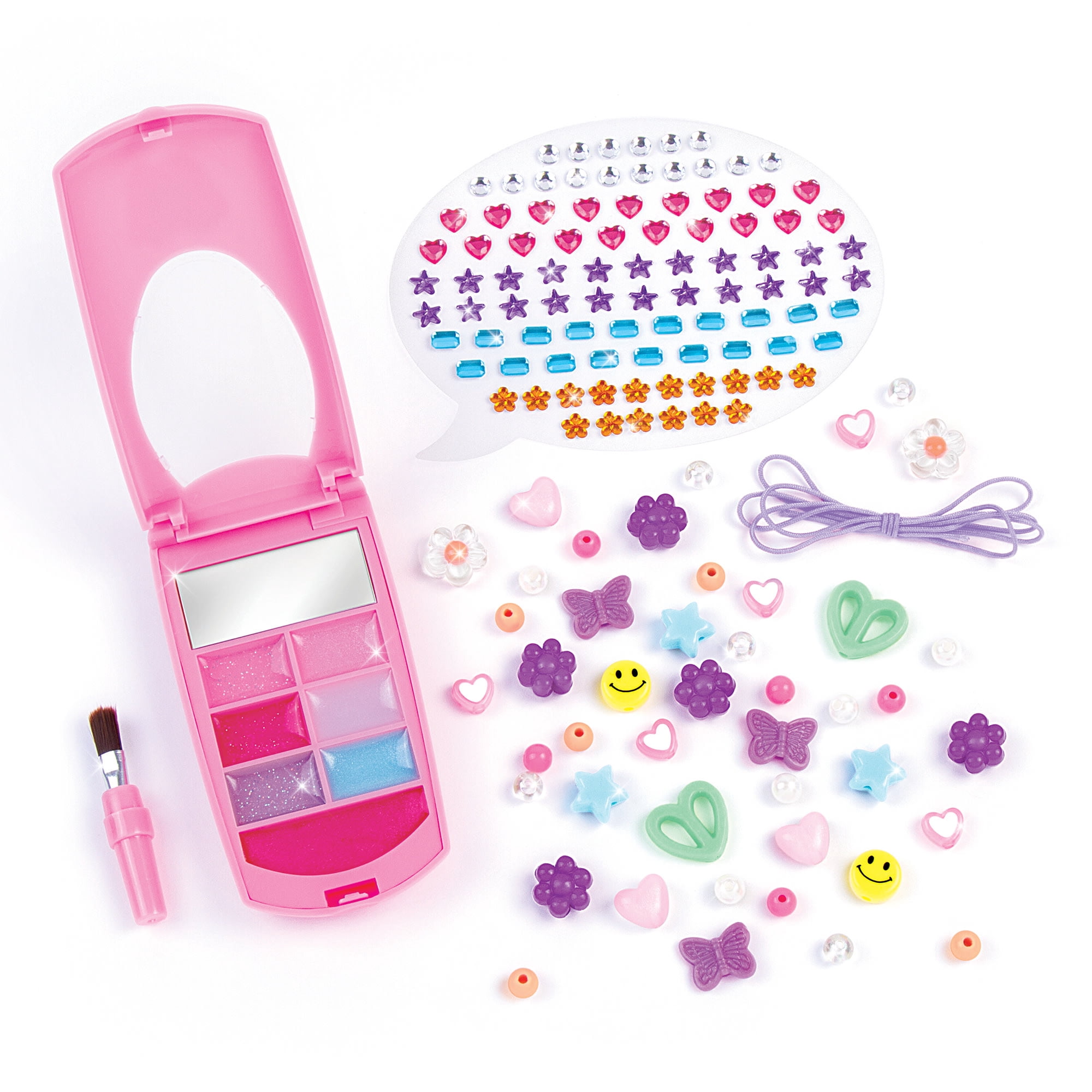 Make It Real: Flip Phone Lip Gloss Set & DIY Lanyard