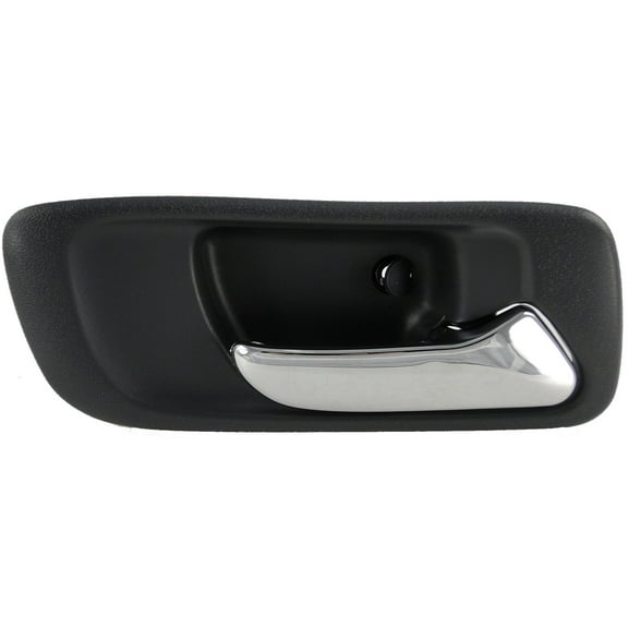 Dorman 82213 Front Passenger Side Interior Door Handle for Specific Honda Models, Chrome Lever; Gray Housing